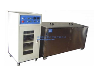 Input type double tank ultrasonic cleaning machine