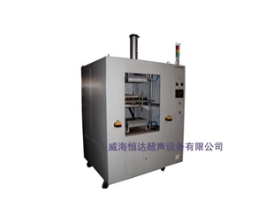 Hot plate welding machine for automobile water tank