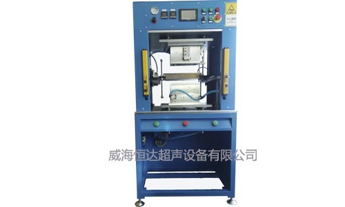 Hot plate welding machine for automobile water tank